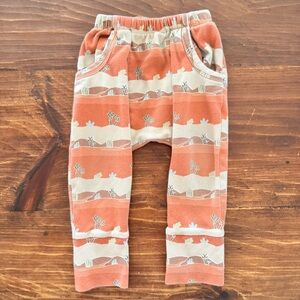 GUC kate quinn Retro 70s Cactus Cotton Joggers 2T